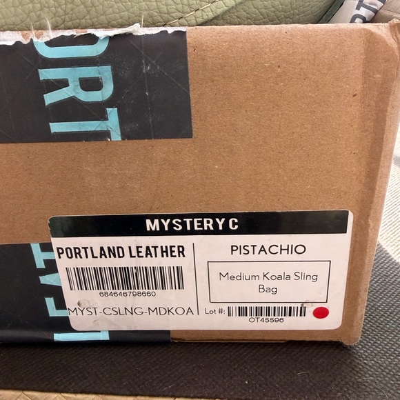 Portland Leather Pistachio Medium Koala Sling Bag - Picture 2 of 11